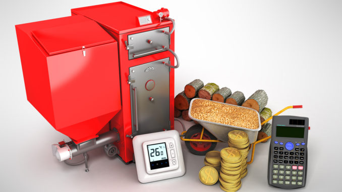 The Concept Of The Heating System Of A Private House With A Soli